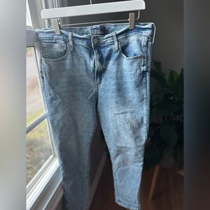 Gap denim jeans light wash high rise size 14/32